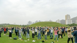 순천시, 시민 1억 보 걷기 기부 캠페인 성황리 열려
